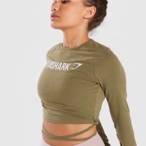 Gymshark Logo Crop Top